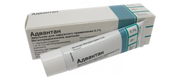 Адвантан &ndash; мазь при прыщах