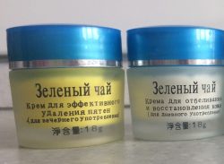 Зеленый чай &ndash; крем от пигментных пятен
