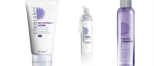 Средства против прыщей от Эйвон