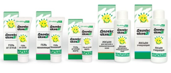 Делекс Акне &ndash; гель от угрей