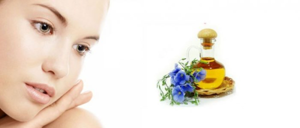 Льняное масло при прыщах на лице